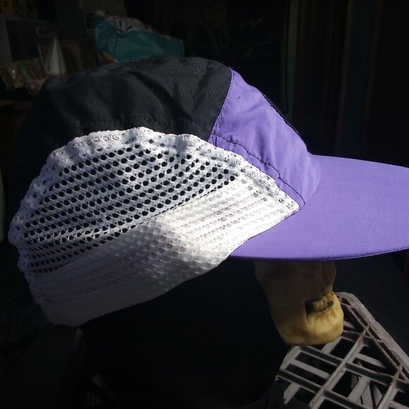 Deadstock Vintage In Sport Mesh 5 Panel Rope Hat Cap - Picture 4 of 9